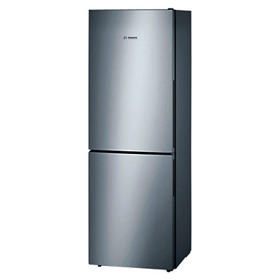 Bosch KGV33VL31G Fridge Freezer, A++ Energy Rating, 60cm Wide, Stainless Steel Look Bosch KGV33VL31G Fridge Freezer, A++ Energy Rating, 60cm Wide, Stainless Steel Look